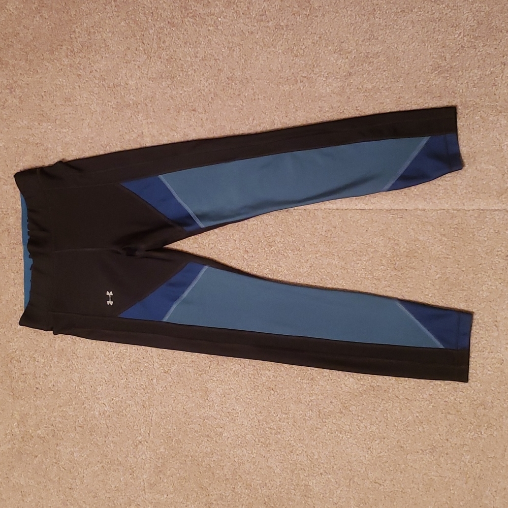 Under Armour Women's Color Block Compression Leggings